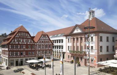 Stadtinformation am Marktplatz Eppingen | © Große Kreisstadt Eppingen