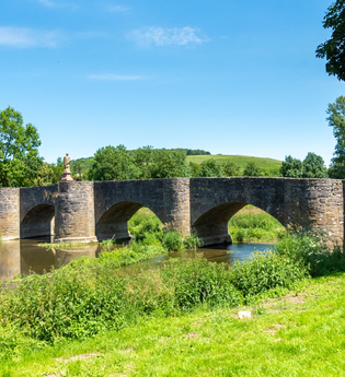 Steinbrücke von Balthasar Neumann | © Liebliches Taubertal