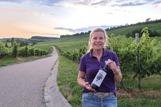 Mönchsbergtour | WeinErlebnisFührung mit Susanne Müller am Brackenheimer Mönchsberg | © Neckar-Zaber-Tourismus e.V.
