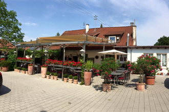 Ansicht Terrasse Trattoria Toni | Brackenheim | © Neckar-Zaber-Tourismus e.V.