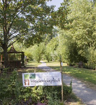 Weidenlehrpfad Kleingartach, Eingang | Eppingen | HeilbronnerLand | © Große Kreisstadt Eppingen