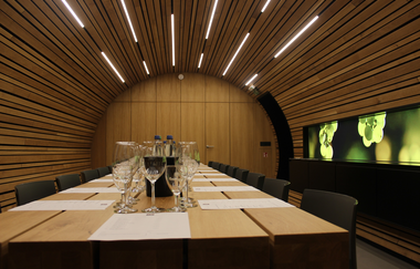 Weinfass - Weinprobenraum | Weingärtner Cleebronn-Güglingen | HeilbronnerLand | © Weingärtner Cleebronn-Güglingen