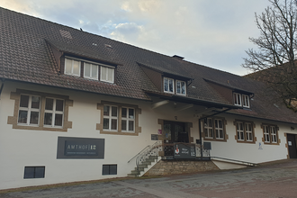 Gebäude der WG in der Amthofanlage