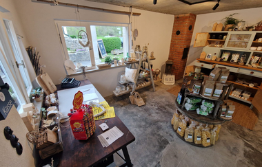 Wendelsmühle Lädle direkt am Radweg | © Liebliches Taubertal