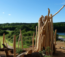Spielplatz Wildkatzenwelt | am Badesee Ehmetsklinge in Zaberfeld | © Naturparkzentrum Stromberg-Heuchelberg