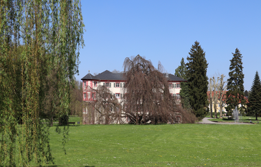 Blick auf den Schlosspark Eichtersheim in Angelbachtal | © Land der 1000 Hügel - Kraichgau-Stromberg