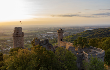Bergsträßer Burgensteig - Etappe 3: von Bensheim-Auerbach nach Heppenheim | © Thomas Fischer
