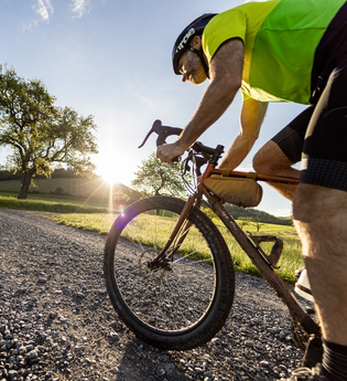 Bikepacking-Overnighter: Gravelbike-Tour von Mannheim nach Stuttgart – Etappe 1 (Mannheim - Sulzfeld) | © Land der 1000 Hügel - Kraichgau-Stromberg
