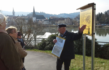 Hochwasserpfad Neckargemünd | © Landratsamt Rhein-Neckar-Kreis
