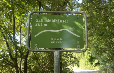 Passbeschilderung am Gallusbildhäusel | Östringen | © Kraichgau-Stromberg Tourismus e.V.