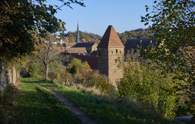 MB6 - Klosterweinweg - Rundwanderweg um das Kloster | © Land der 1000 Hügel - Kraichgau-Stromberg