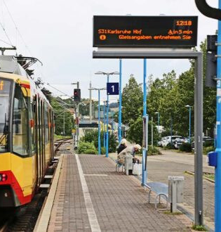 S-Bahn Linie S31 im Bahnhof