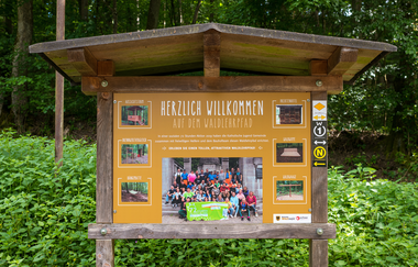 Waldlehrpfad Mühlbergwald Waibstadt | © Landratsamt Rhein-Neckar-Kreis