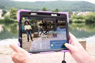 Weitersehenstation  Die Stadt am Fluss | © Landratsamt Rhein-Neckar-Kreis