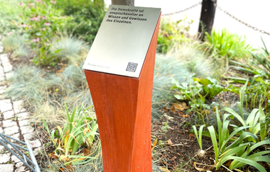 Zitate-Rundgang "Denkanstöße mit Theodor Heuss" | © Stadt Brackenheim | CP