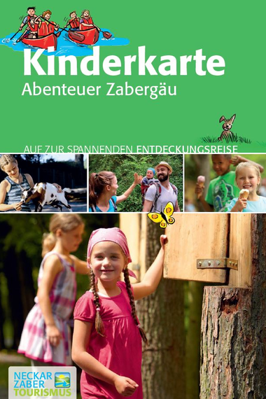 Deckblatt Kinderkarte | © Neckar-Zaber-Tourismus e.V.