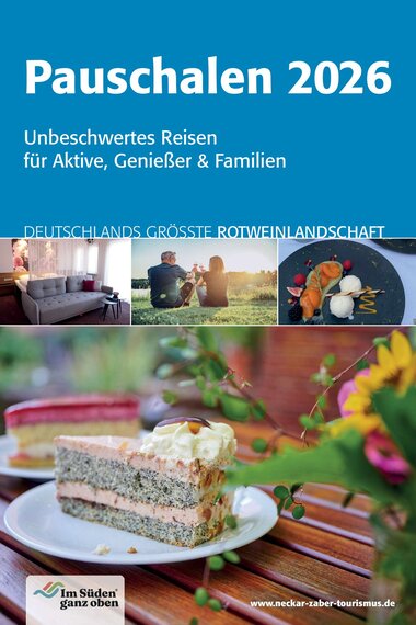 Deckblatt Pauschalen | © Neckar-Zaber-Tourismus e.V.
